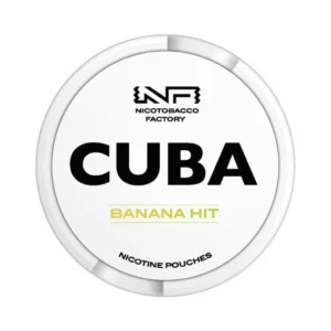 CUBA Banana Hit 16mg Nicotine Pouches