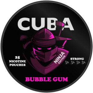 CUBA Bubblegum 30mg Nicotine Pouches
