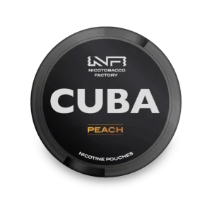 CUBA Peach 43mg Nicotine Pouches