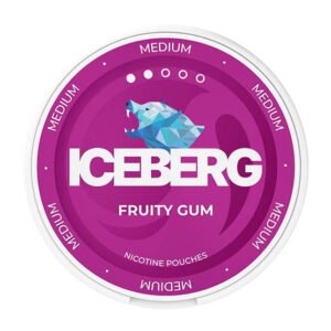 ICEBERG Fruity Gum Medium 20mg Nicotine Pouches