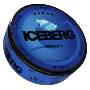 ICEBERG Berries Extreme 50mg Nicotine Pouches