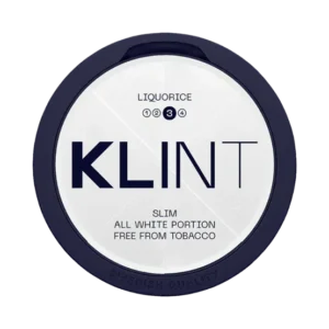 KLINT Liquorice 12mg Nicotine Pouches Can