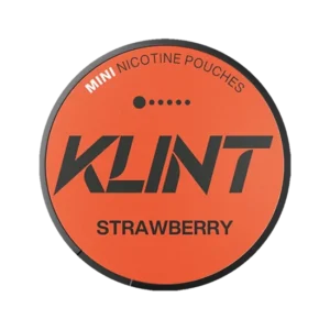 KLINT Strawberry Mini 1.8mg Nicotine Pouches Can