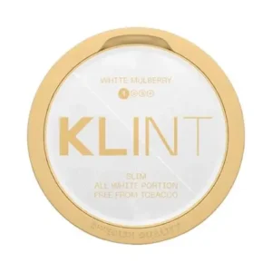 KLINT White Mulberry 6mg Nicotine Pouches Can