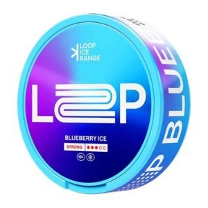 LOOP Blueberry Ice Strong 9.4mg Nicotine Pouches Can