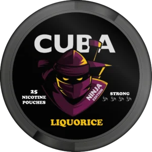 CUBA Liquorice 30mg Nicotine Pouches