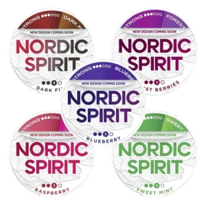 Nordic Spirit Strong Users Bundle Nicotine Pouches Assortment