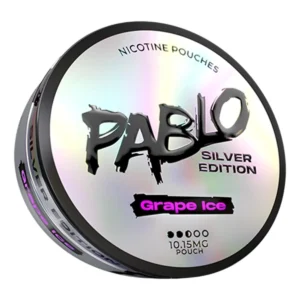 PABLO Silver Edition Grape Ice 10.15mg Nicotine Pouches