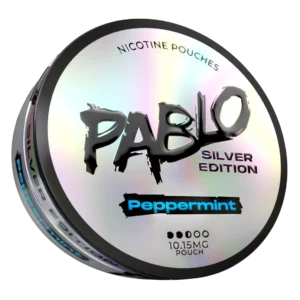 Pablo Silver Edition Peppermint 10.15mg Nicotine Pouches