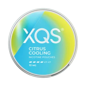 XQS Citrus Cooling 10mg Nicotine Pouches