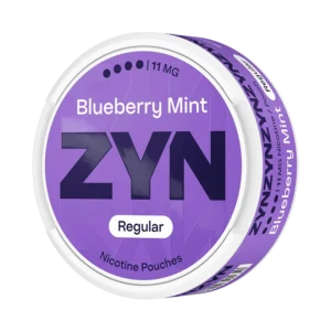 ZYN Blueberry Mint 11mg Nicotine Pouches
