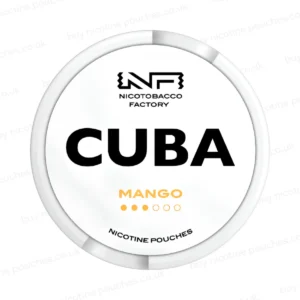 CUBA White Mango 10.2mg Nicotine Pouches