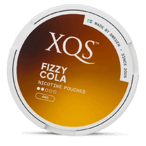 XQS Fizzy Cola 4mg Light Nicotine Pouches