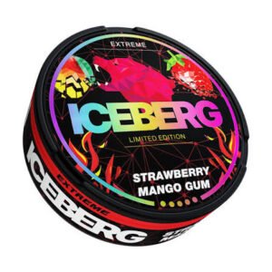 Iceberg Strawberry Mango Gum 150mg Nicotine Pouches