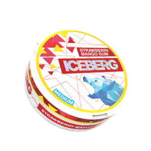 ICEBERG Strawberry Mango Gum Medium 20mg Nicotine Pouches