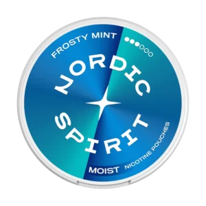 Nordic Spirit Frosty Mint Strong 9mg Nicotine Pouches Can