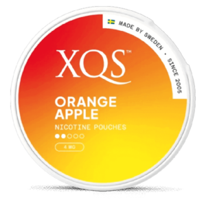 XQS Orange Apple 4mg Light Nicotine Pouches