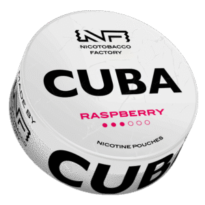 CUBA White Raspberry 10.2mg Nicotine Pouches
