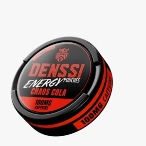 DENSSI Chaos Cola 100mg Caffeine Energy Pouches