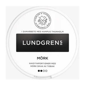 LUNDGRENS Mörk 8mg Nicotine Pouches
