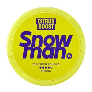 SNOWMAN Citrus Boost 9mg Nicotine Pouches