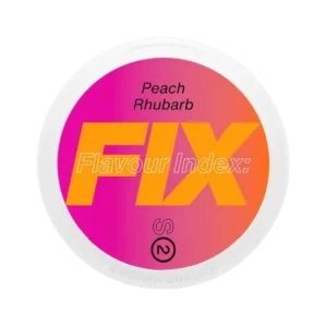 FIX Peach Rhubarb 5.6mg Nicotine Pouches